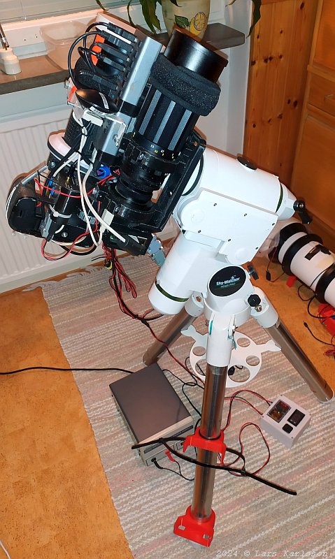 HEQ5 and TS130 APO refractor ?
