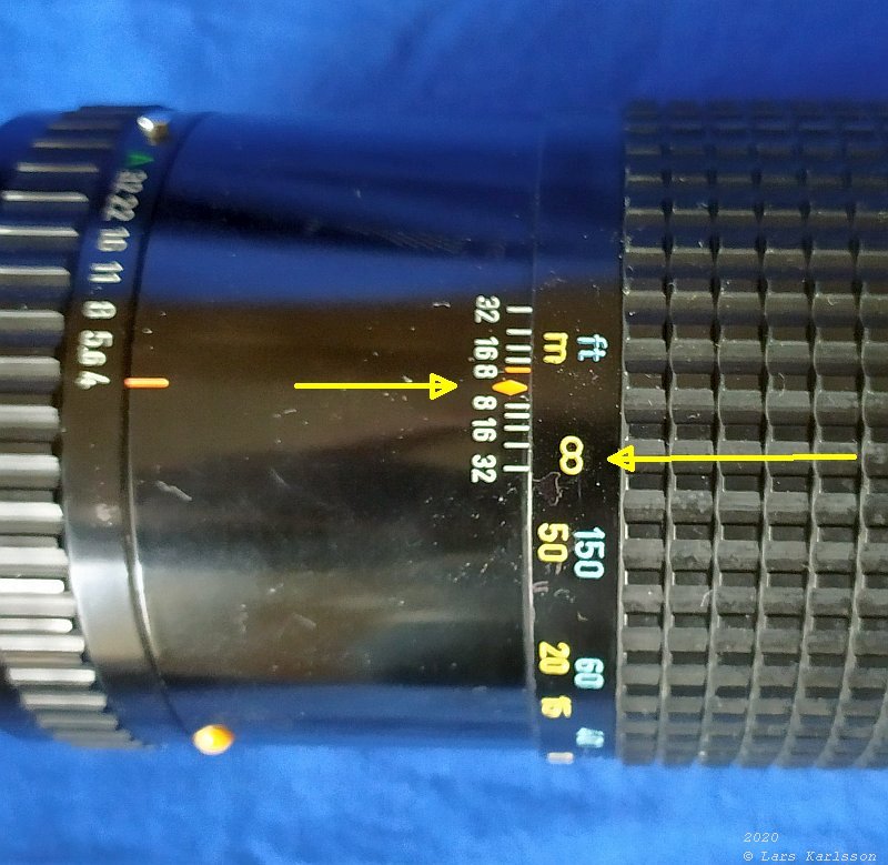 Pentax 645 300 mm ED f/4 lens for astrophoto