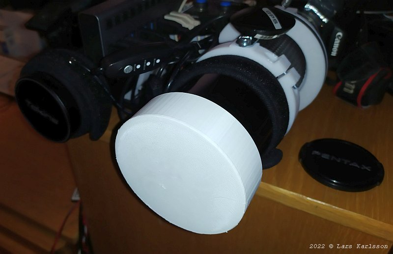 Pentax 645 300 mm ED f/4 lens for astrophoto