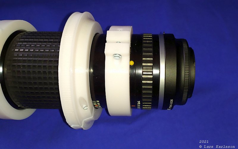 Pentax 645 300 mm ED f/4 lens for astrophoto