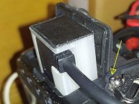 Bracket frame for camera's USB connector