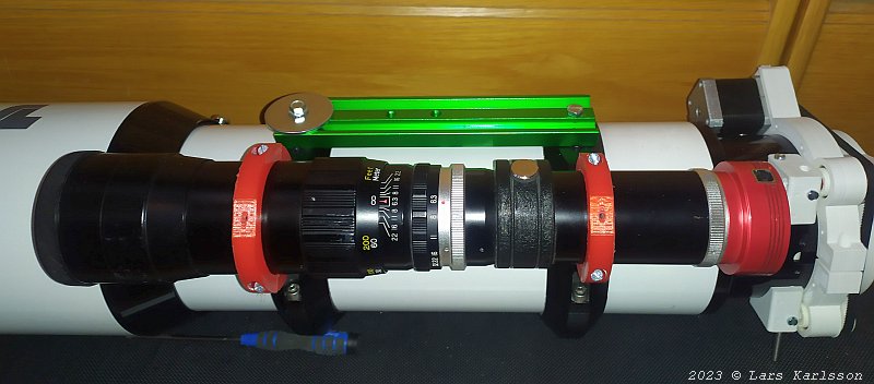 TS130 upgrade, 130 mm f/7 APO telescope