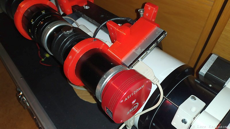 TS130 upgrade, 130 mm f/7 APO telescope
