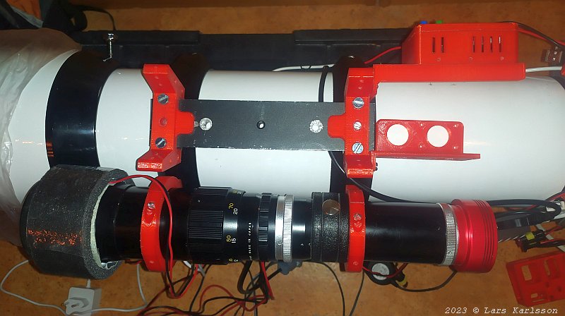TS130 upgrade, 130 mm f/7 APO telescope