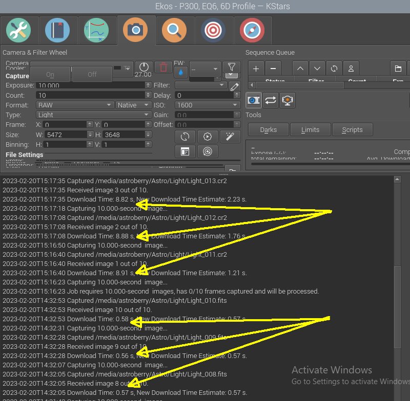 Canon 6D data transfer