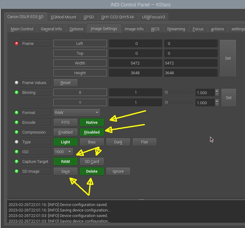 Canon 6D data transfer