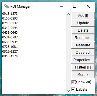 AstroImageJ macro 'Find flat cal points'