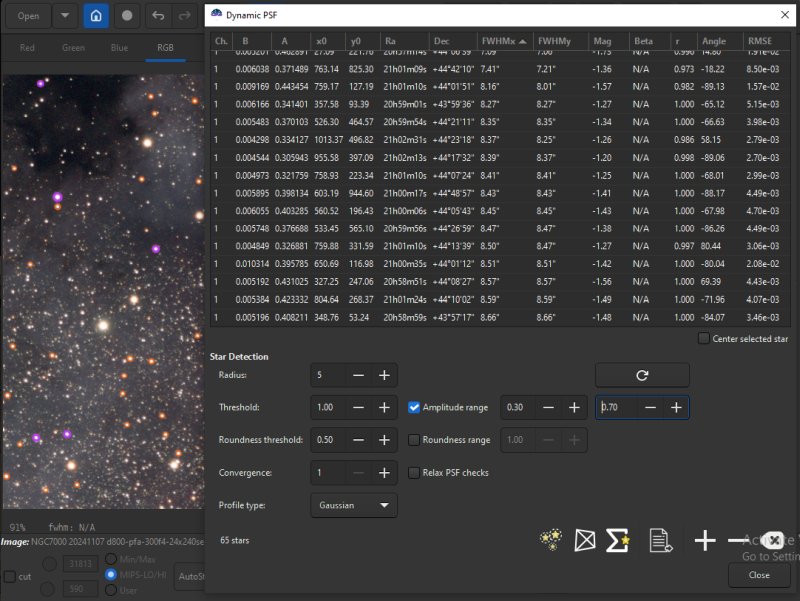 Tutorial: Siril deconvolution