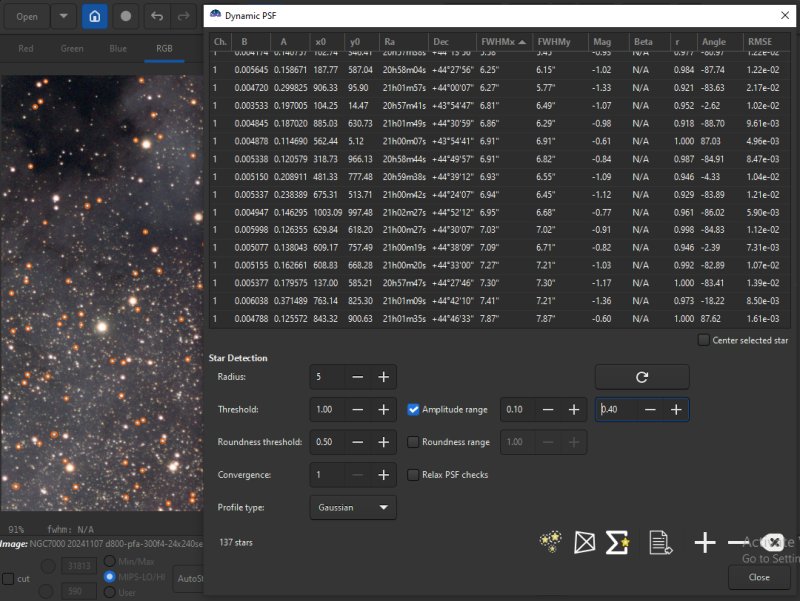 Tutorial: Siril deconvolution