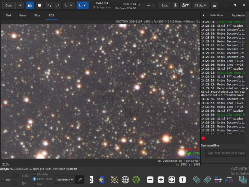 Tutorial: Siril deconvolution