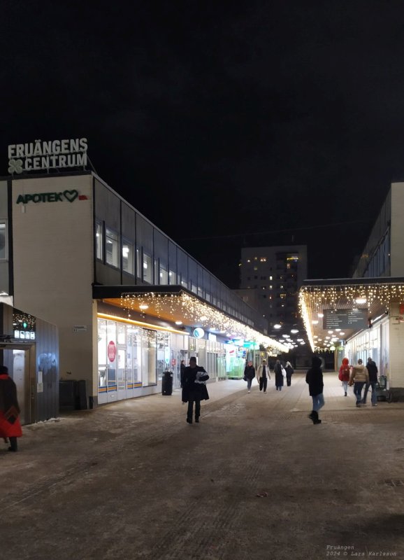 Fruängens centrum, 2024