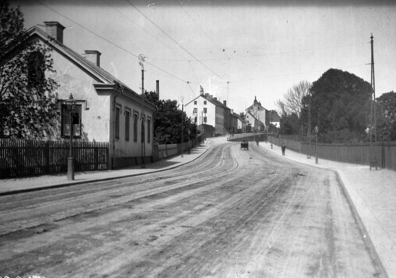 En promenad längs med Götgatan i historiska miljöer, Stockholm