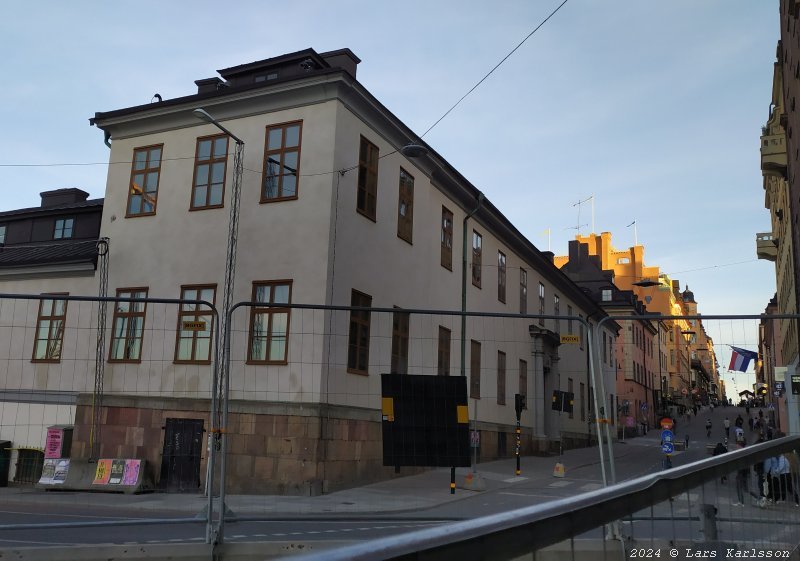 En promenad längs med Götgatan i historiska miljöer, Stockholm