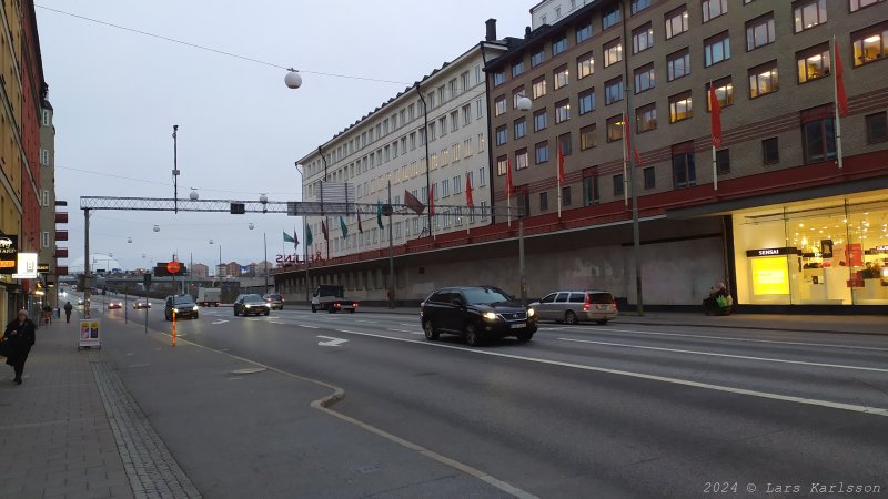 En promenad längs med Götgatan i historiska miljöer, Stockholm