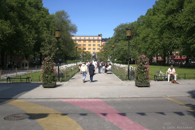 Från Medborgarplatsen med omvägar till Skanstull, Stockholm 2025