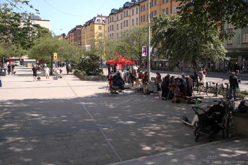 Från Medborgarplatsen med omvägar till Skanstull, Stockholm 2025