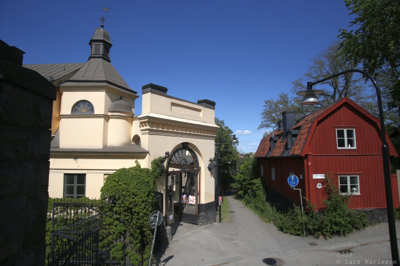 Från Medborgarplatsen med omvägar till Skanstull, Stockholm 2025