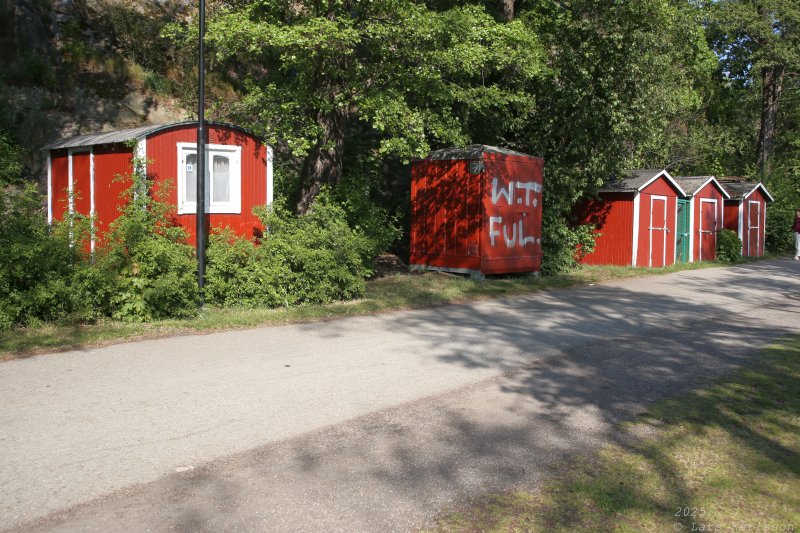 Från Medborgarplatsen med omvägar till Skanstull, Stockholm 2025