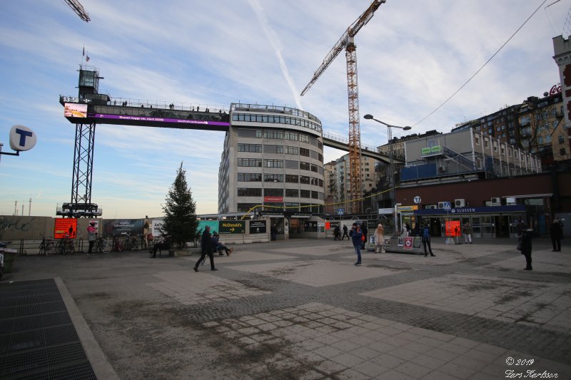 Stockholm Slussen januari 2019