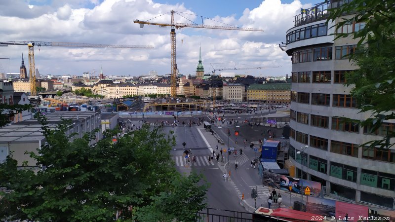 Stockholm Nya Slussen, Vattentorget invigs, Nationaldagen 6:e juni 2024