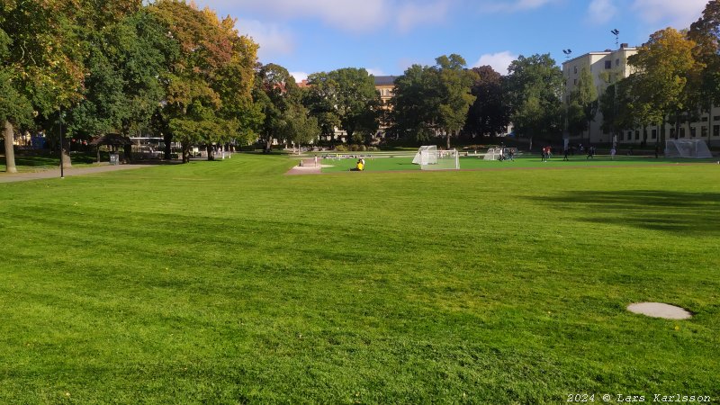 En promenad i Vasaparkens historiska miljö, Stockholm 2024