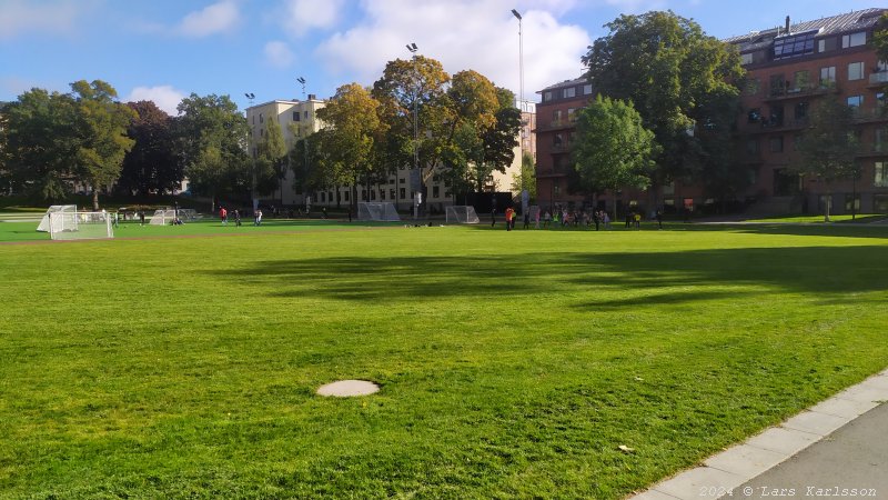 En promenad i Vasaparkens historiska miljö, Stockholm 2024