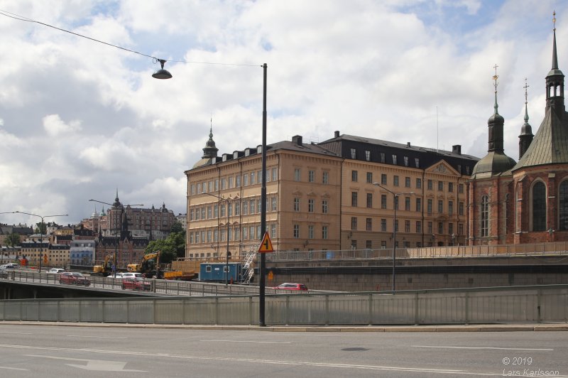 Walks at Riddarholmen in Stockholm, 2019