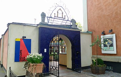 Blå Porten, Djurgården