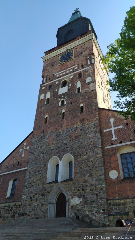 A cruise to Turku (Åbo) in Finland, 2023