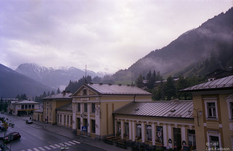 By car from Stockholm in Sweden to Germany and Austria, 1988