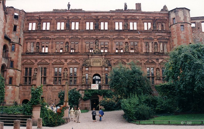 By car from Stockholm in Sweden to Germany and Austria, 1988