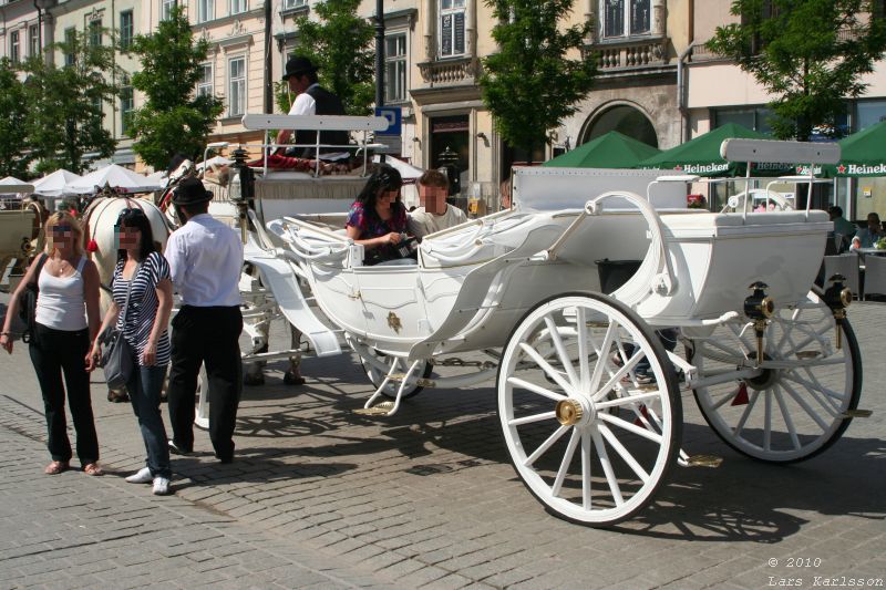 Travel in Eastern Europe's cities: Krakow, Bratislava and Budapest, 2010