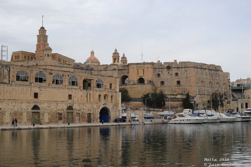 Malta, Bormla (Cospicua) harbor