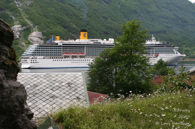 Norway cruise: Hellesylt and Geiranger