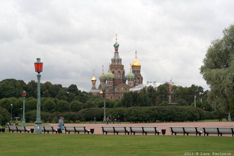 To St Petersburg by cruise, Russia, 2011