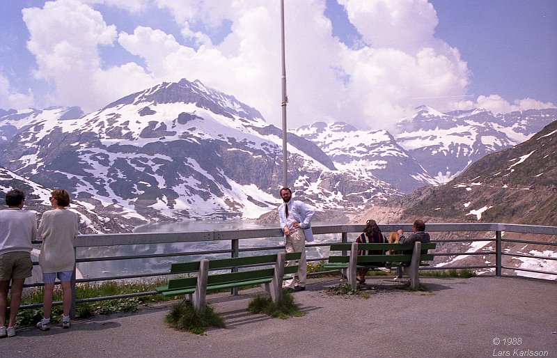 A visit to Switzerland, 1988