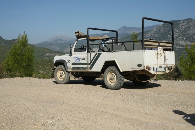 One week travel in Turkey, Jeep Safari in Manavgat mountains
