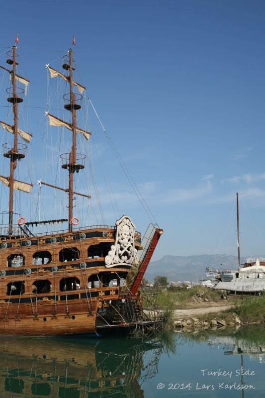 One week travel in Turkey, Boat Tour Manavgat