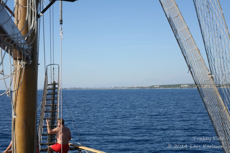 One week travel in Turkey, Boat Tour Manavgat
