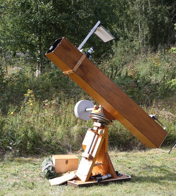 Newton telescope by R. Schöldström