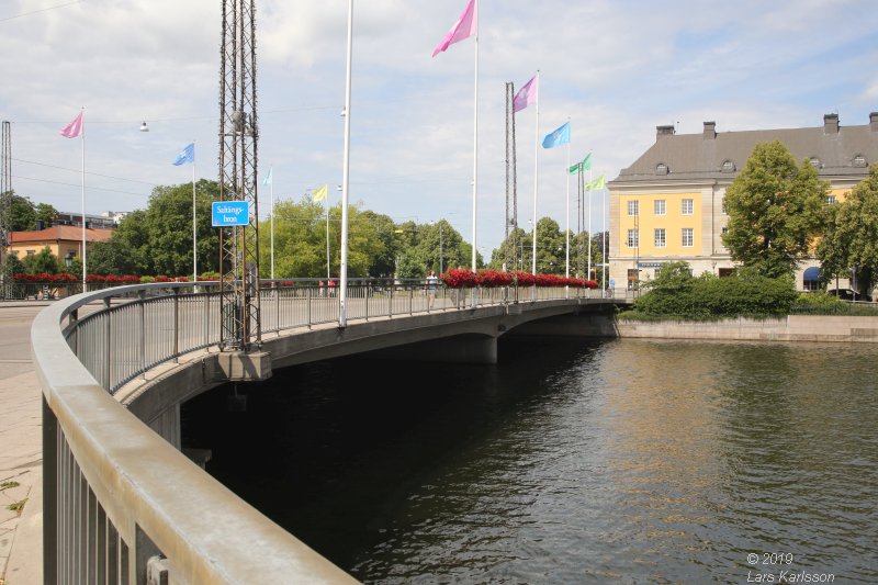 My travels in Sweden: A walk along Motala Ström in Norrköping, 2019