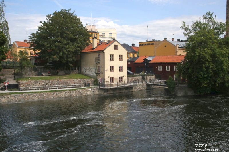 My travels in Sweden: A walk along Motala Ström in Norrköping, 2019