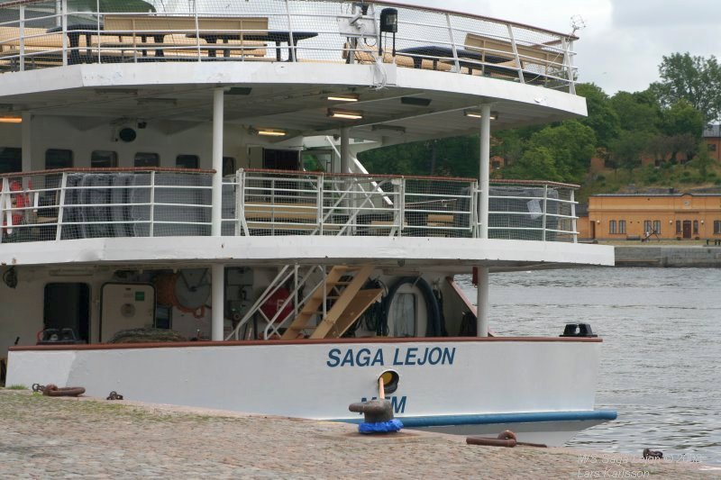 A cruise with M/S Saga Lejon, from Stockholm to Nyköping, 2008