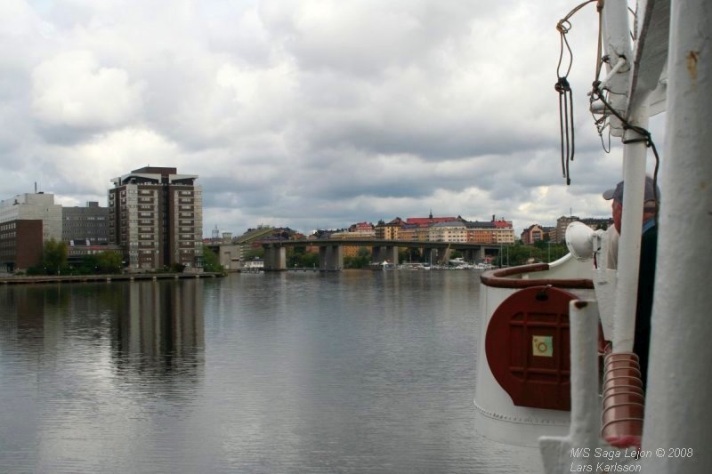 A cruise with M/S Saga Lejon, from Stockholm to Nyköping, 2008