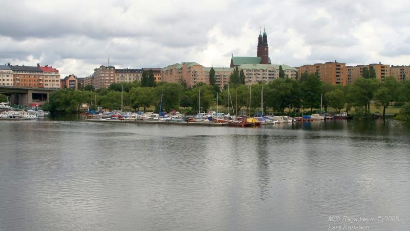 A cruise with M/S Saga Lejon, from Stockholm to Nyköping, 2008