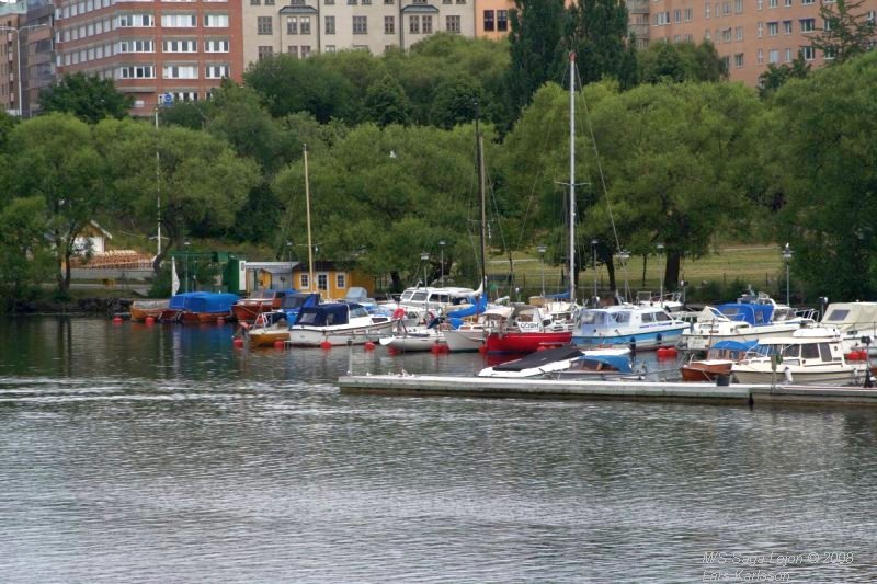 A cruise with M/S Saga Lejon, from Stockholm to Nyköping, 2008