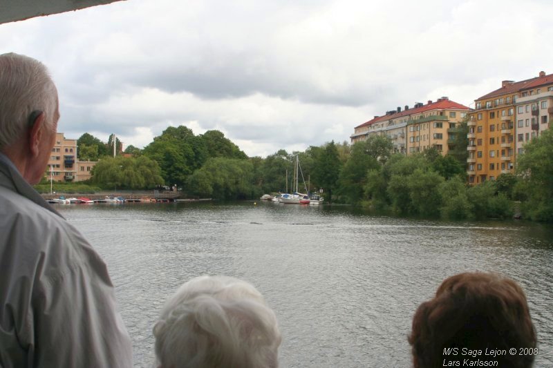 A cruise with M/S Saga Lejon, from Stockholm to Nyköping, 2008