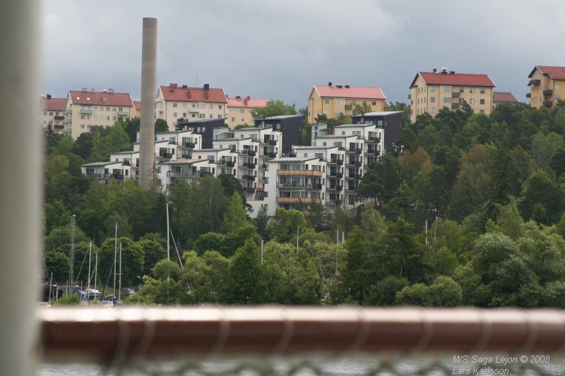 A cruise with M/S Saga Lejon, from Stockholm to Nyköping, 2008