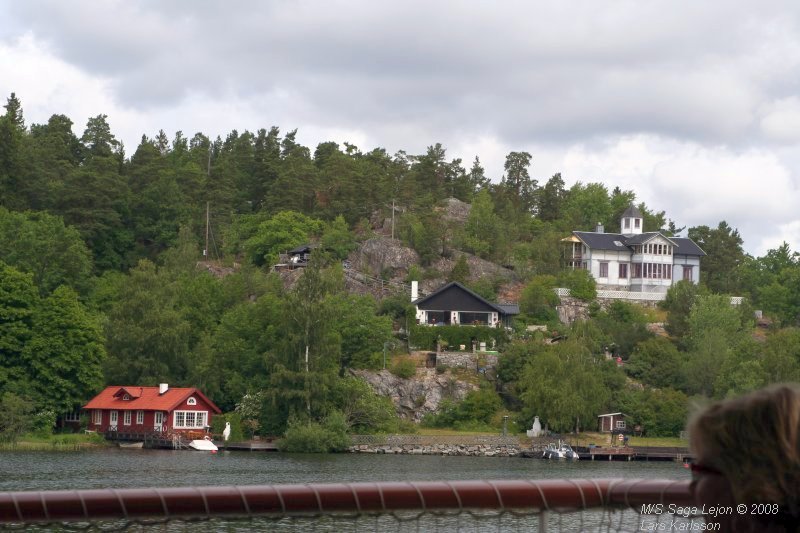 A cruise with M/S Saga Lejon, from Stockholm to Nyköping, 2008