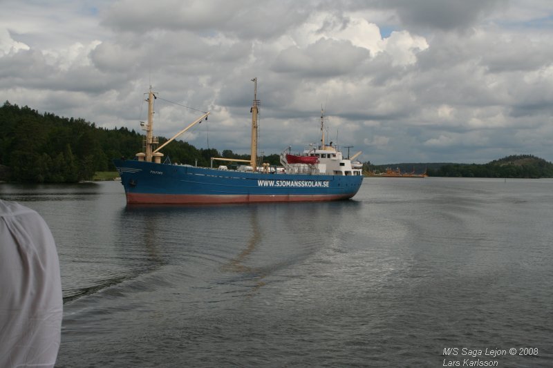 A cruise with M/S Saga Lejon, from Stockholm to Nyköping, 2008